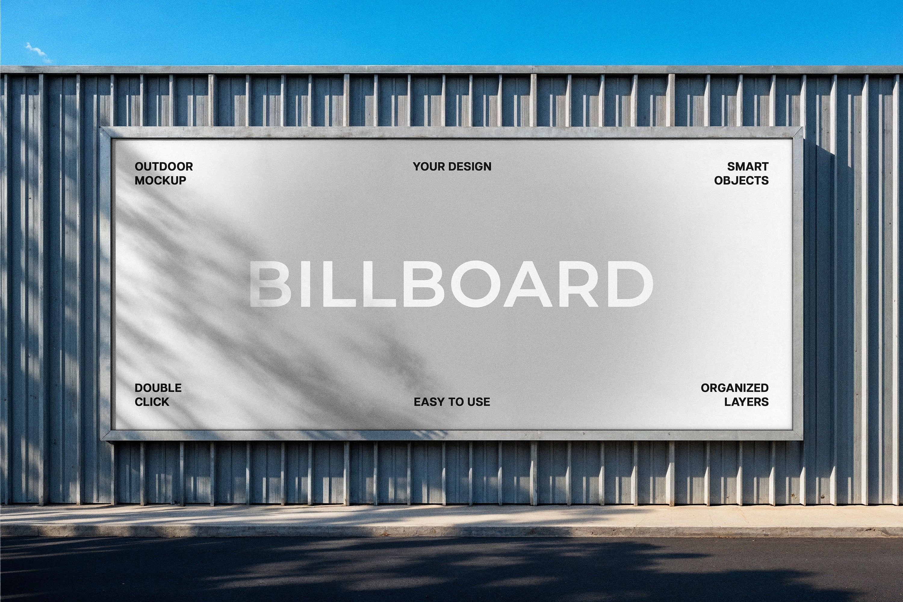 Outdoor Billboard Mockup