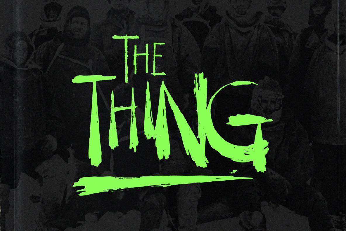 Outright Horror: Hand-drawn Halloween Font