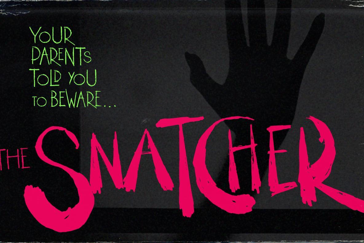 Outright Horror: Hand-drawn Halloween Font