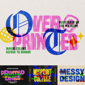 Overprint Typography Text Effect Pack