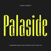 Palaside – Inktrap Font