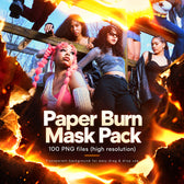 Paper Burn Mask Pack