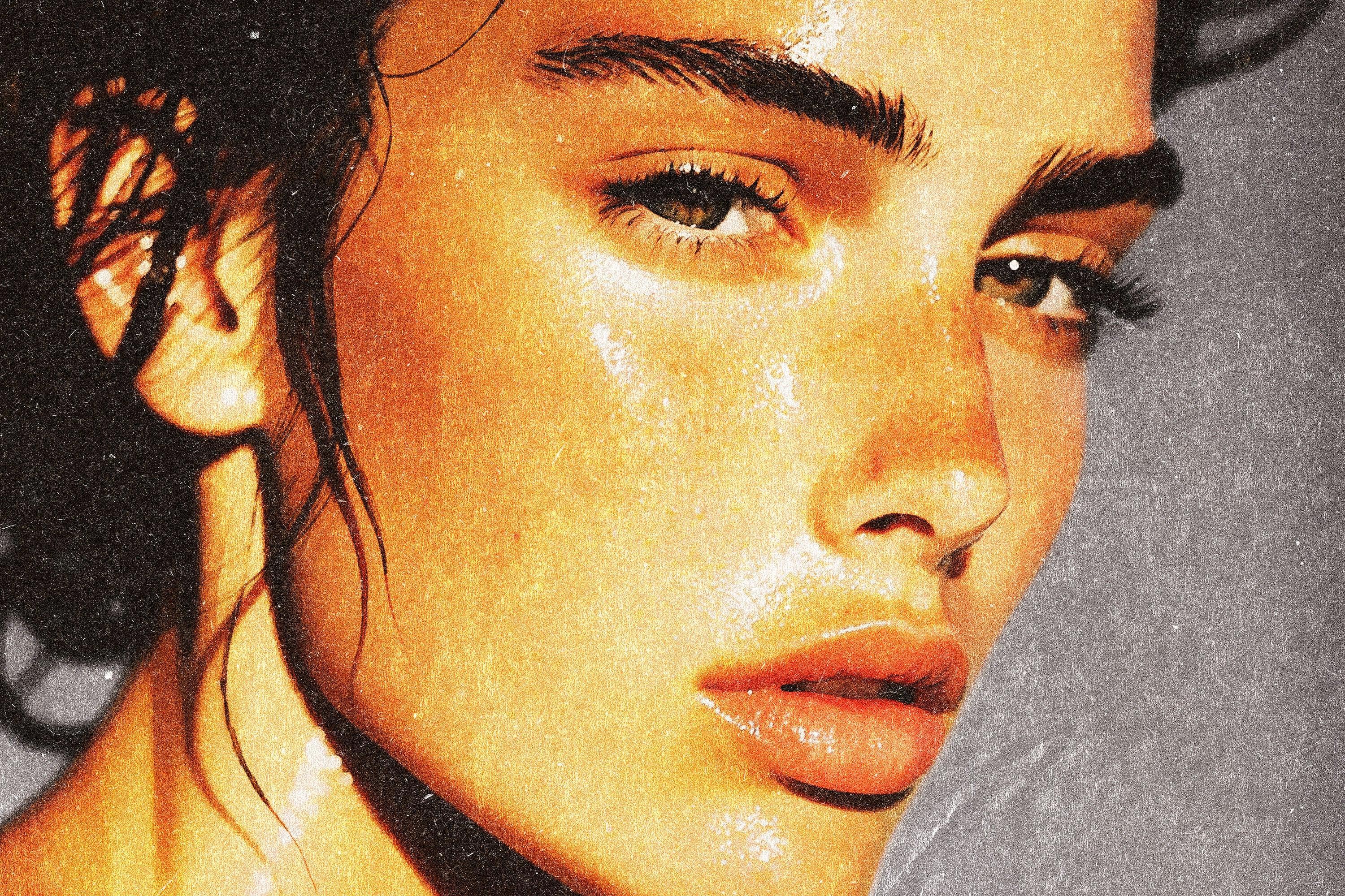 Paper Textured Photo Effect