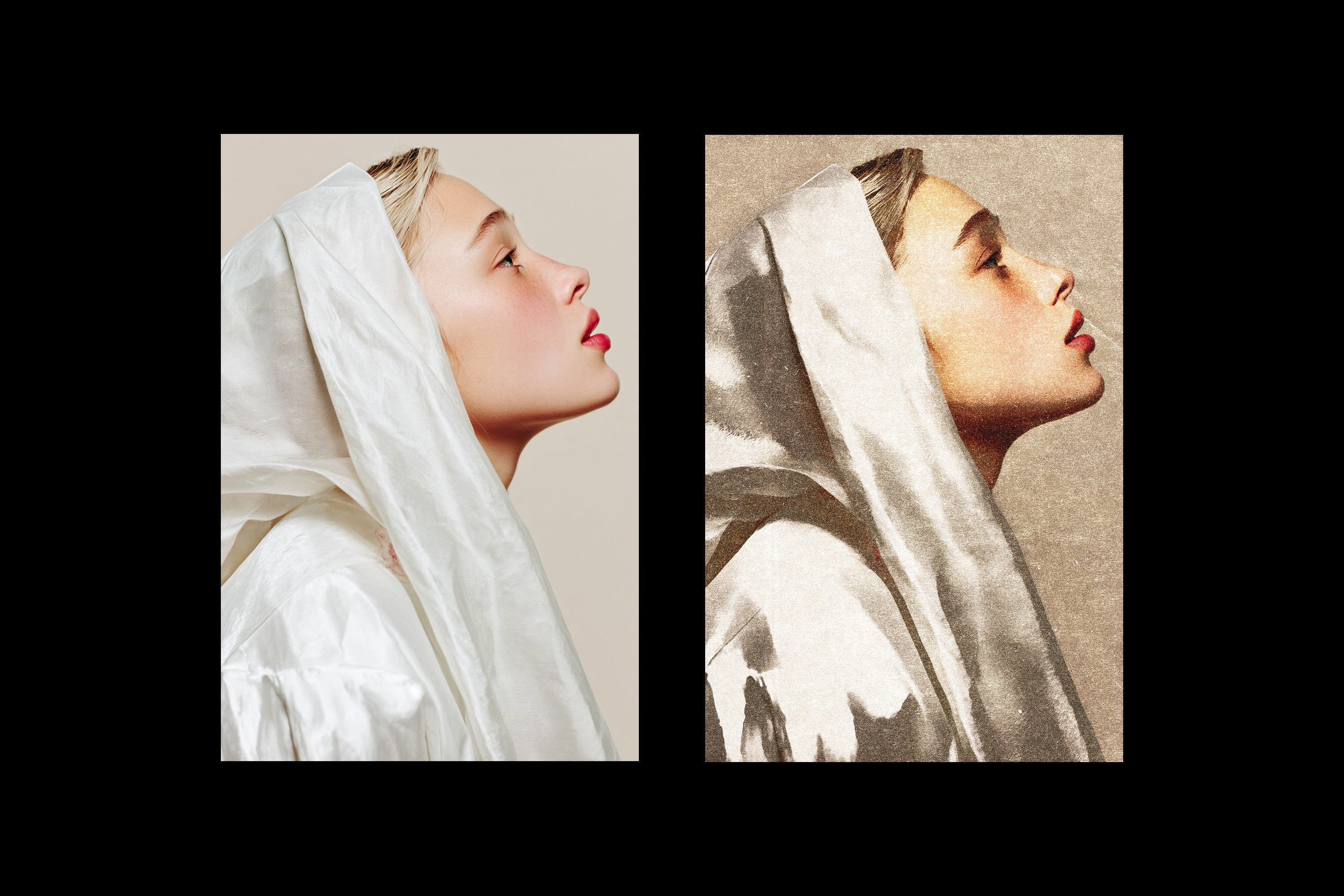 Paper Textured Photo Effect