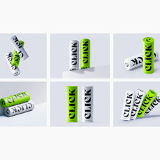 Paper Tube Mockup Set