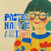 Pastel Naive Art Photo Effect