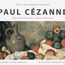 Paul Cezanne Procreate Kit