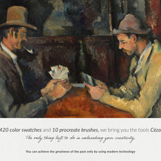 Paul Cezanne Procreate Kit