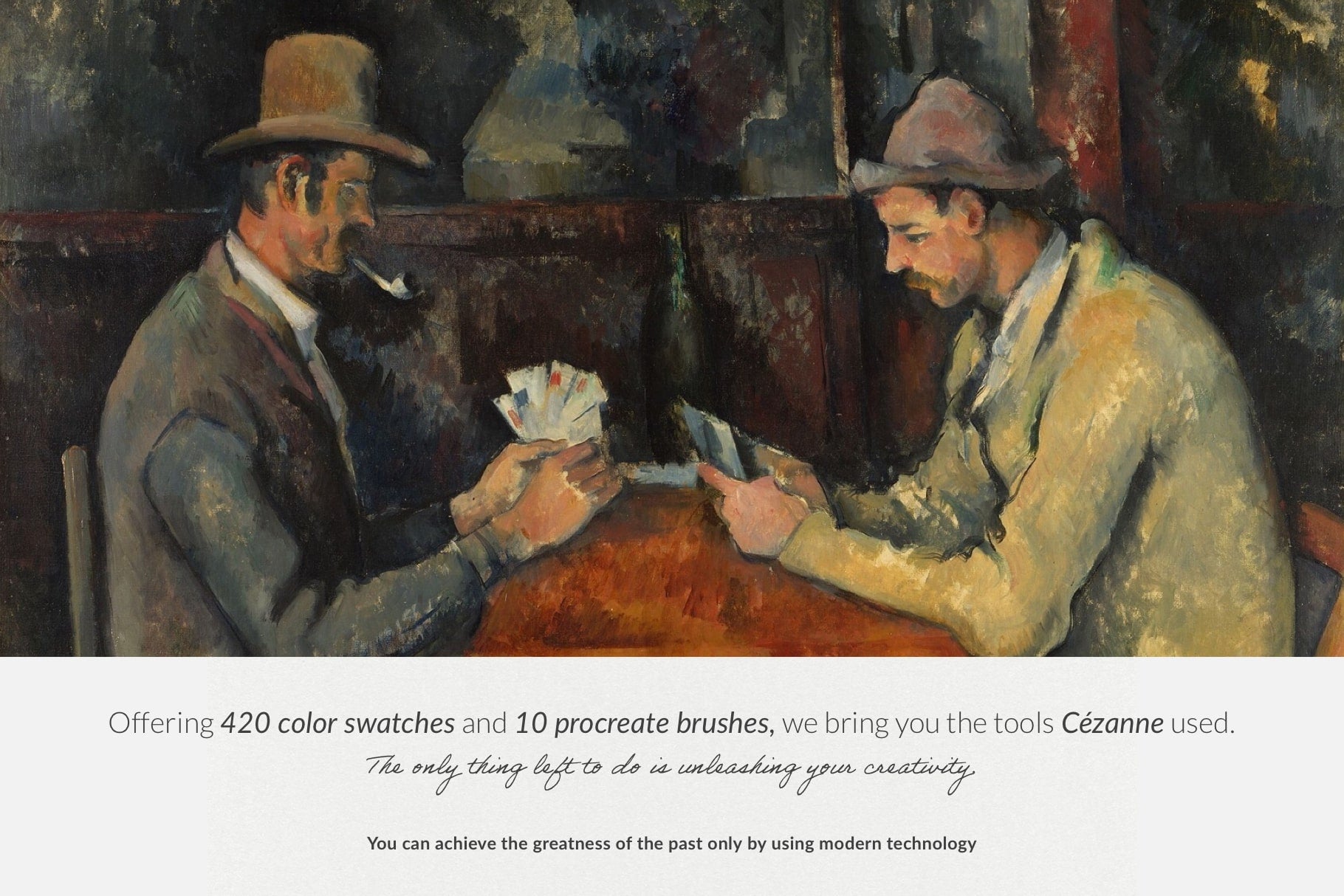 Paul Cezanne Procreate Kit