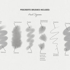 Paul Cezanne Procreate Kit