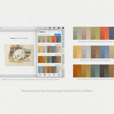 Paul Cezanne Procreate Kit