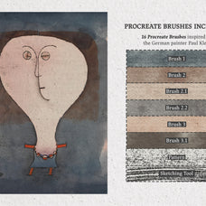 Paul Klee Procreate Kit