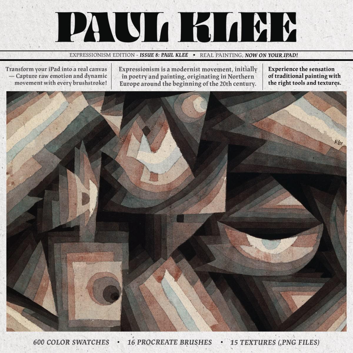 Paul Klee Procreate Kit