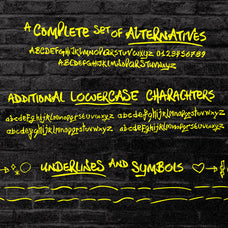 Permanent Park - 1990s Graffiti Inspired Marker Pen Font