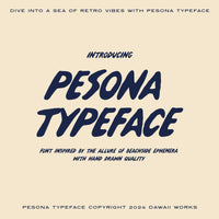 Pesona Typeface