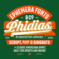 Phidias Font Collection