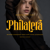 Philatera - Condensed Sans Serif Font