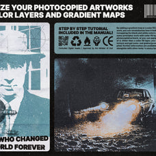 Photocopy Machine | Photoshop Action