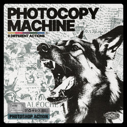 Photocopy Machine | Photoshop Action - image 1