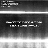 Photocopy Scan Texture Pack