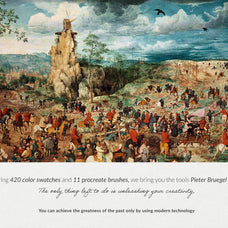 Pieter Bruegel Procreate Kit