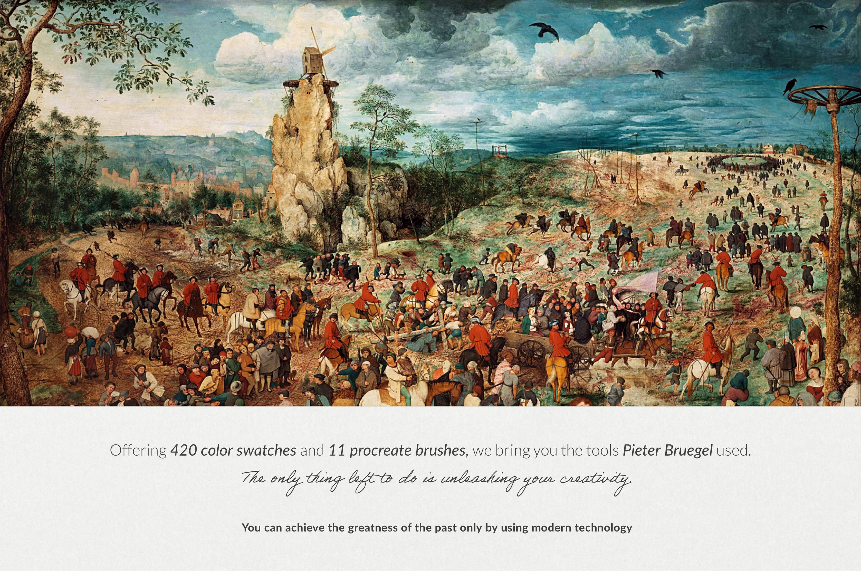 Pieter Bruegel Procreate Kit