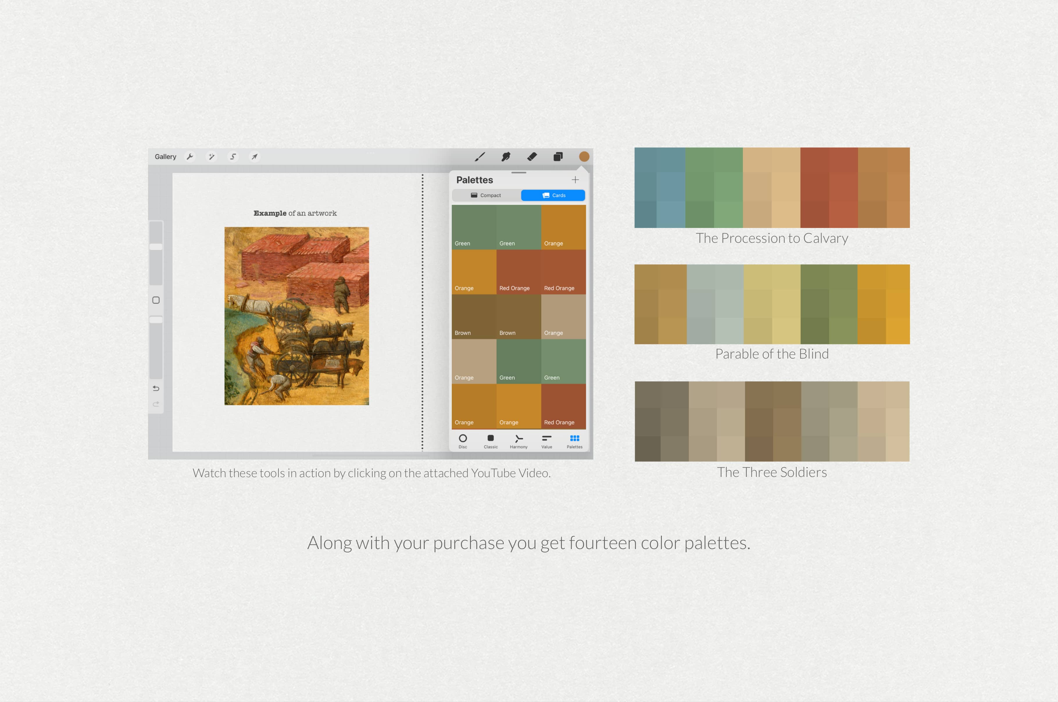 Pieter Bruegel Procreate Kit