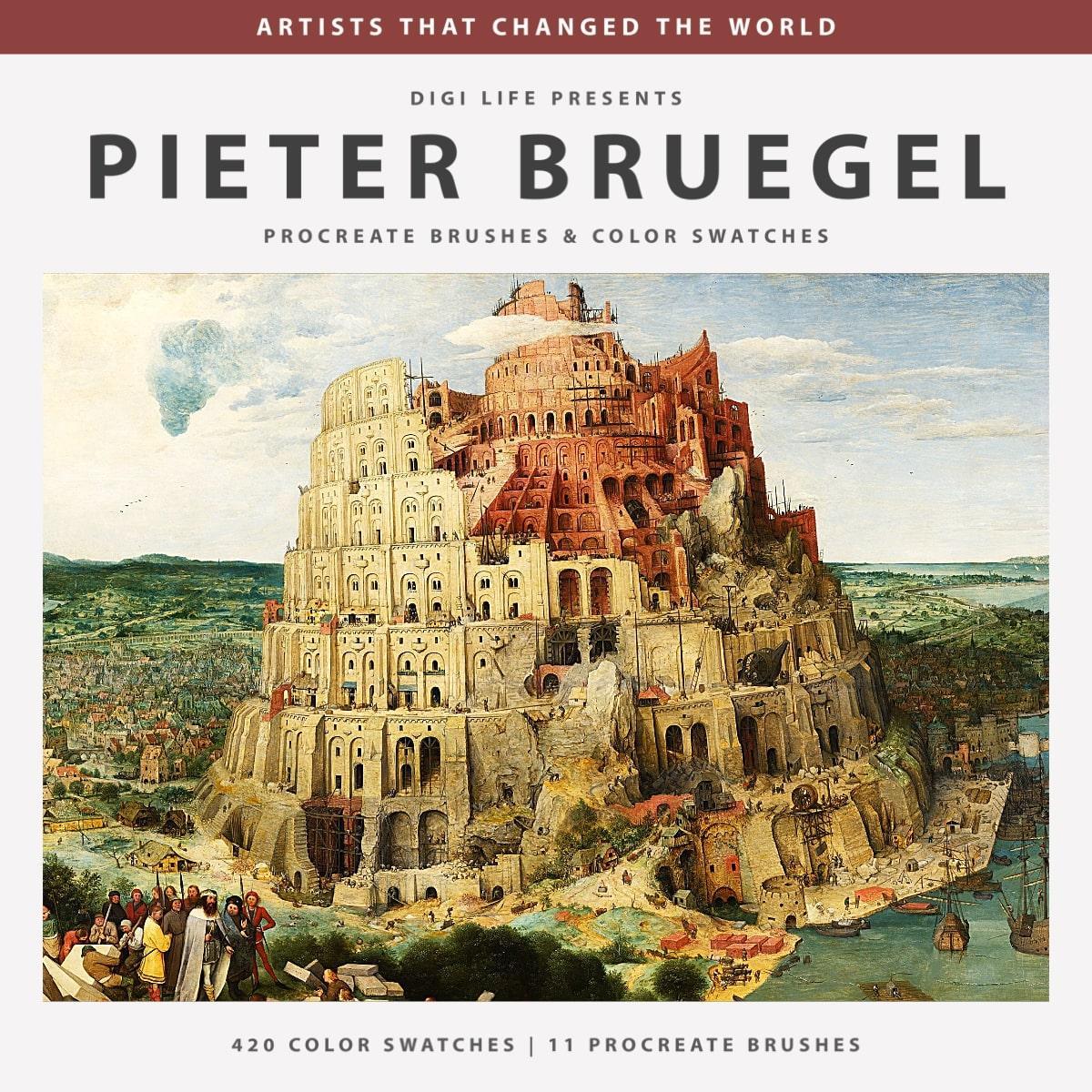 Pieter Bruegel Procreate Kit