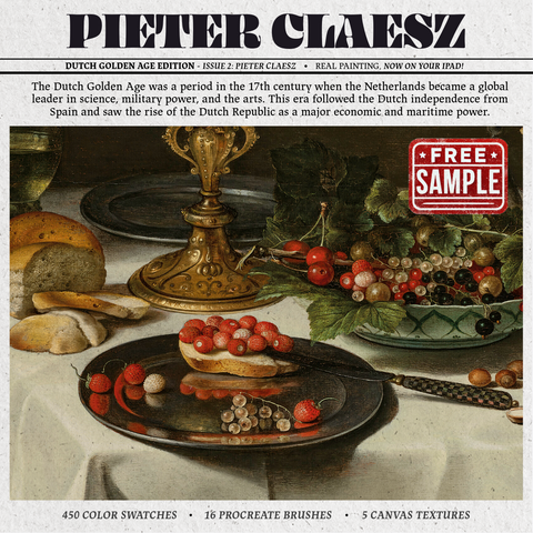Pieter Claesz Procreate Kit (Free Download)