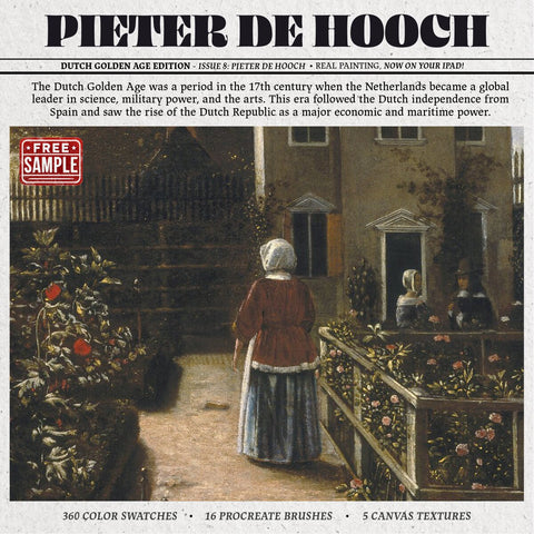 Pieter de Hooch Procreate Kit (Free Download)