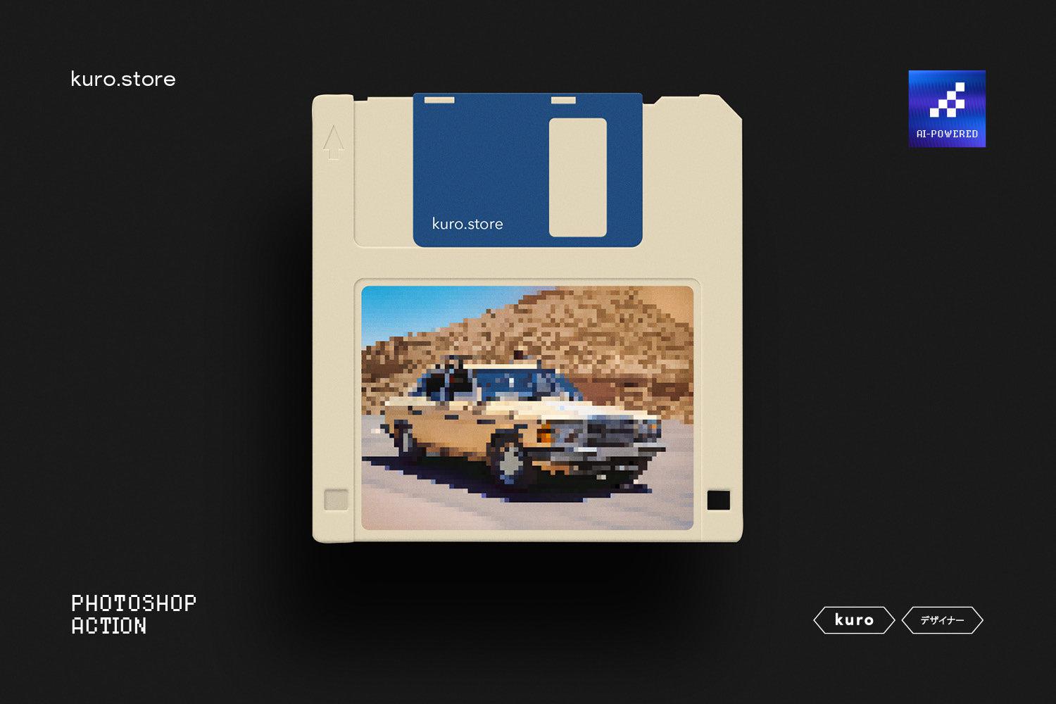 Pixel-8 – AI Enhanced Photoshop Effect