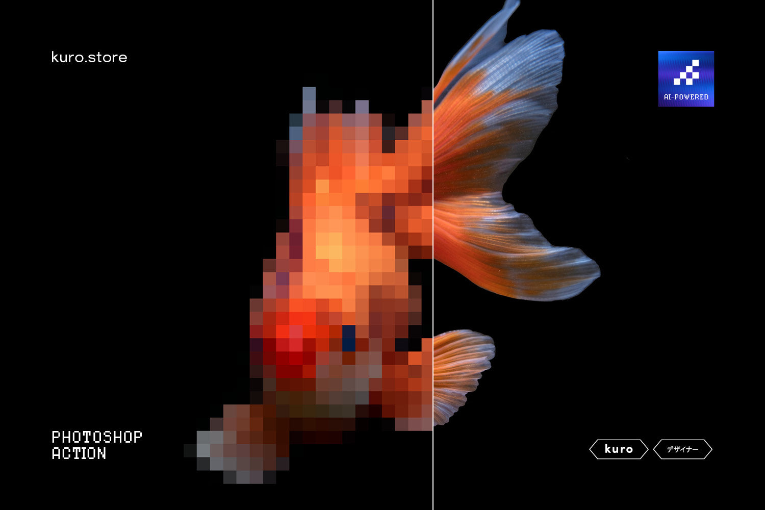 Pixel-8 – AI Enhanced Photoshop Effect