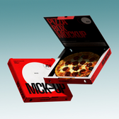 Pizza Box Packaging Mockup