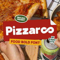 Pizzaroo Food Bold Font