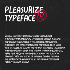pleasurize-handwritten-font-unknown-creator-2.png