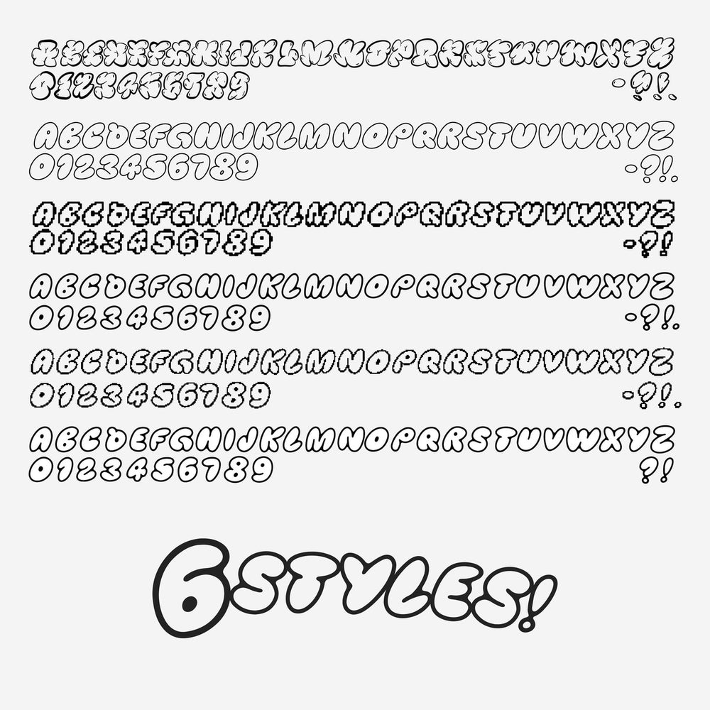 Plumpelo Typeface By HVNTER Plumpelo typeface by hvnter