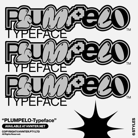 Plumpelo Typeface