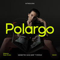 Polargo Geometric Sans Serif Typeface Font