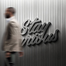 Polished Steel Logo Mockup