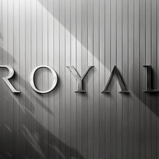 Polished Steel Logo Mockup