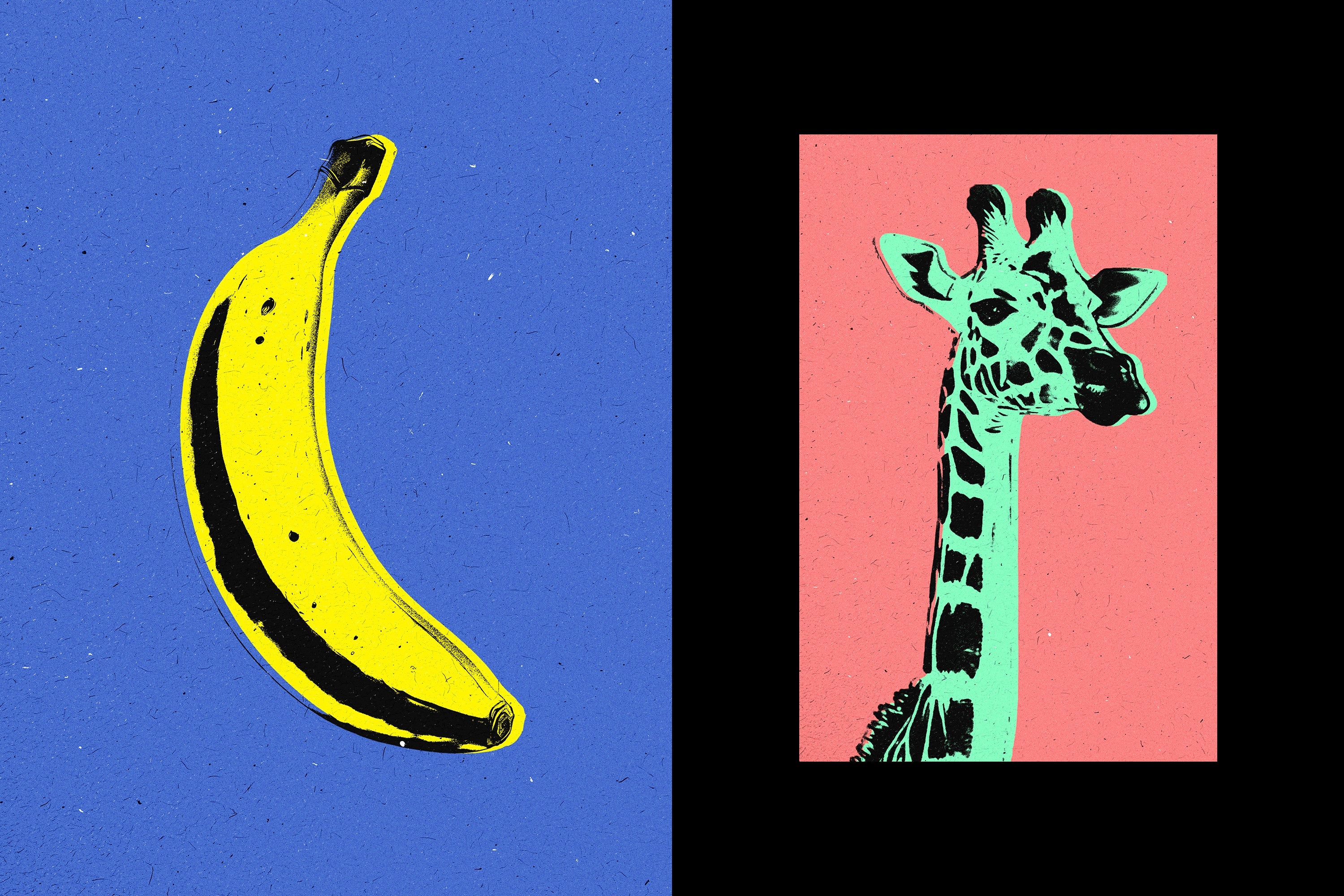 Pop Art Cartoons Photo Effect