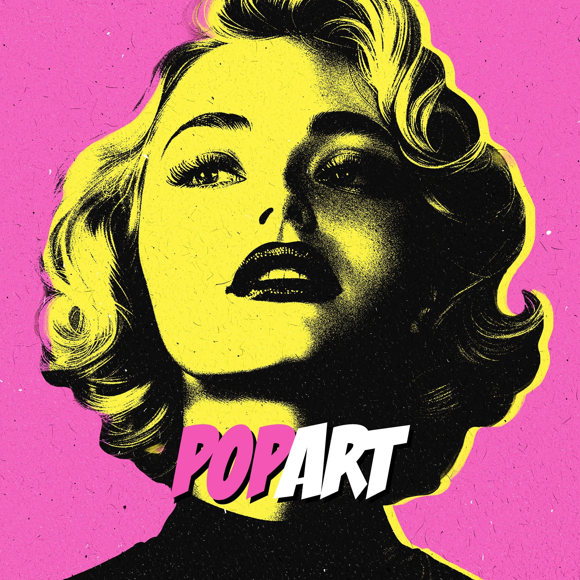 Pop Art Cartoons Photo Effect