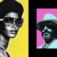 Pop Art Halftone Photo Effect