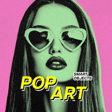Pop Art Halftone Photo Effect