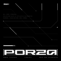 PORZA TYPEFACE