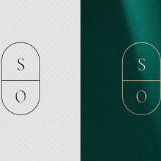 Posh Debossed Logo Mockup