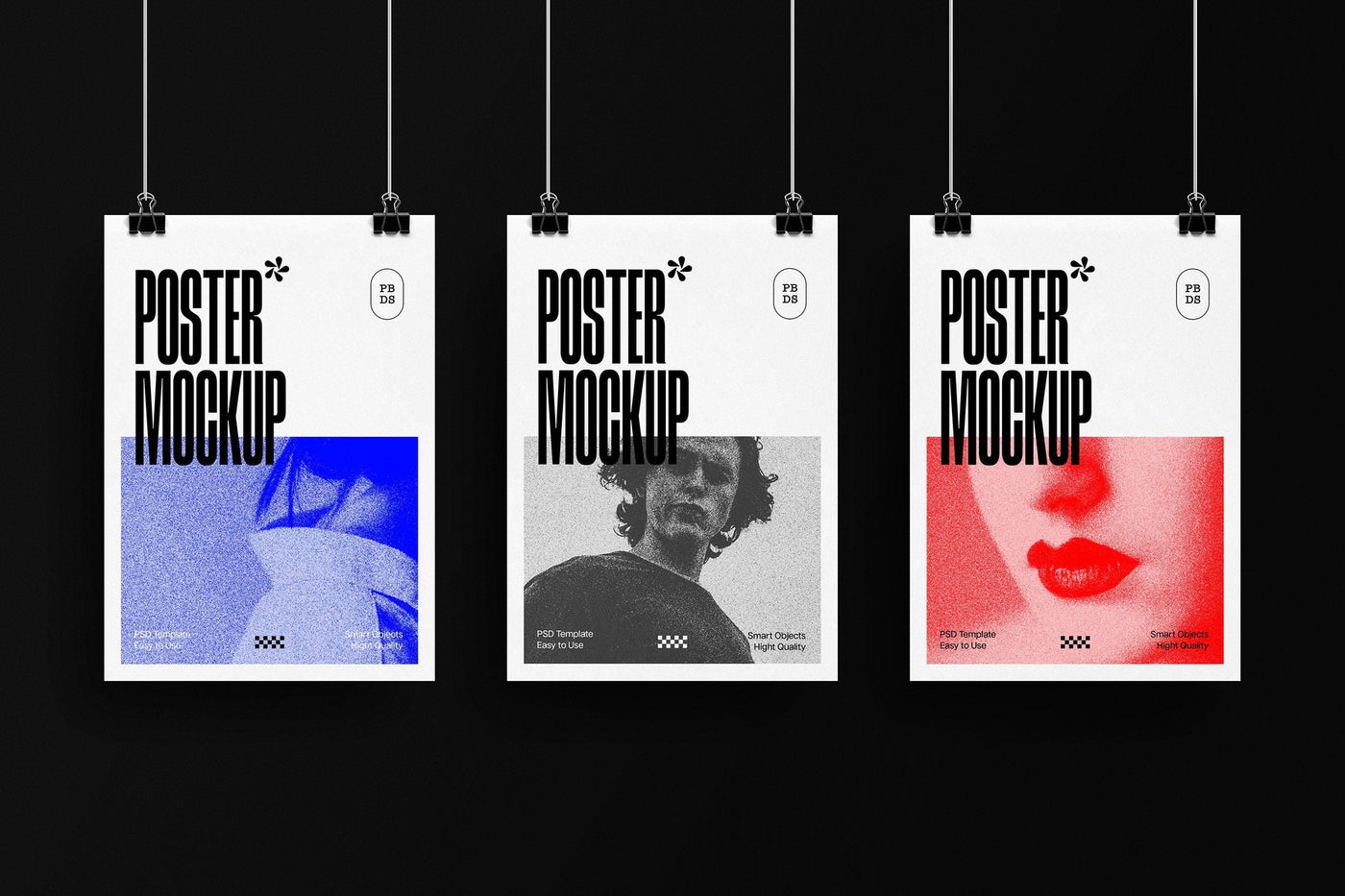 Poster Mockups Collection by Pixelbuddha