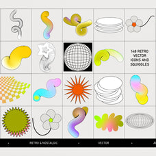 Postmodern Squiggle Vector Clipart