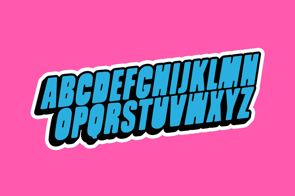 Powerpuff - Display Font by Daniel Chapman