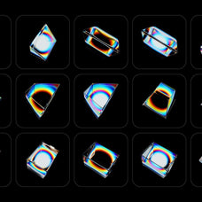 Prism Glass 3D Shapes
